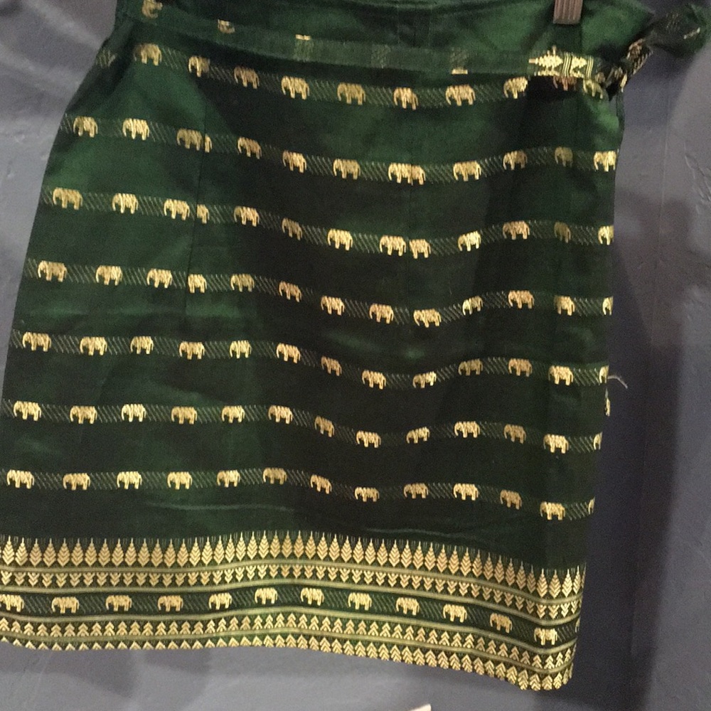 Silk Wrap Skirt from Thailand.